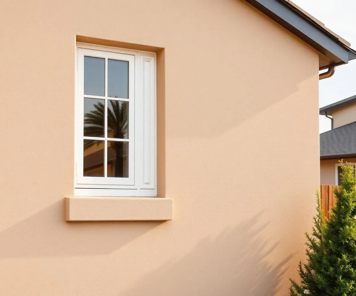 Stucco project by Quality Construction